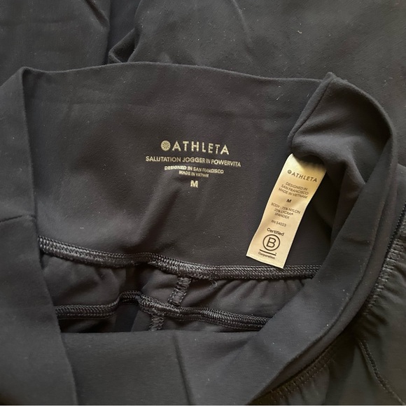 Salutation High Rise Jogger- Navy Blue - Picture 5 of 5